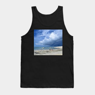 Cloudy Day at the Beach in Zanzibar Tank Top